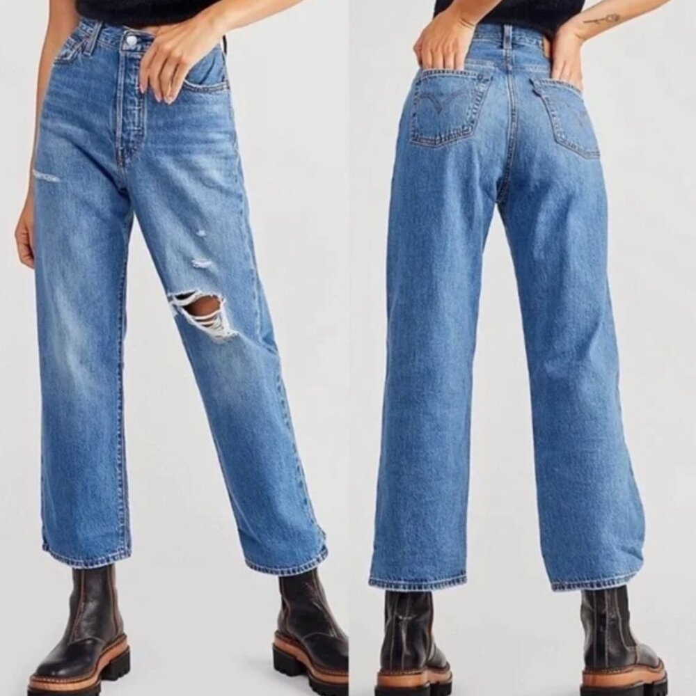 Levi’s Ribcage Straight Ankle Noe High - 25X26